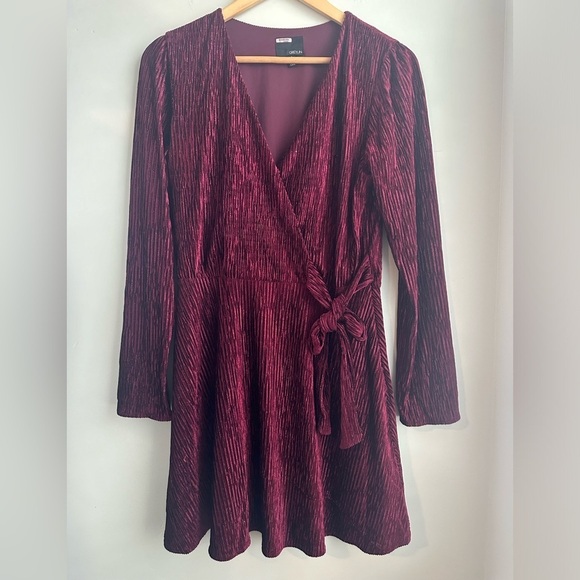 Greylin x Revolve Mini Wrap Dress - Picture 4 of 5